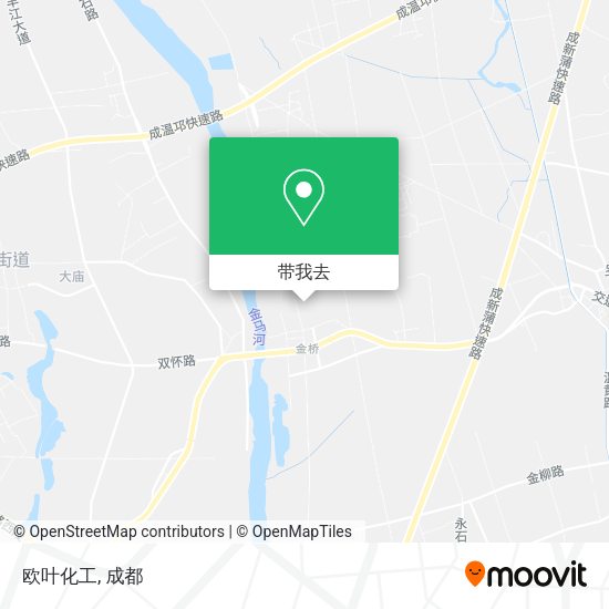 欧叶化工地图
