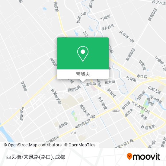 西凤街/来凤路(路口)地图