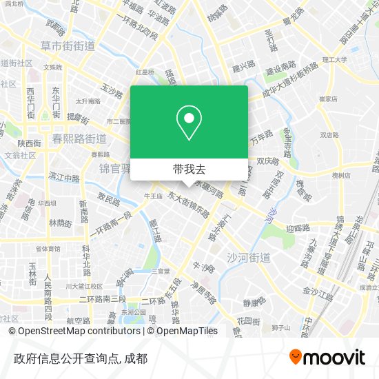 政府信息公开查询点地图