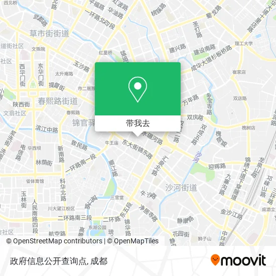 政府信息公开查询点地图