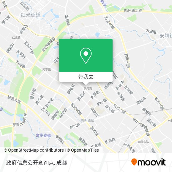 政府信息公开查询点地图