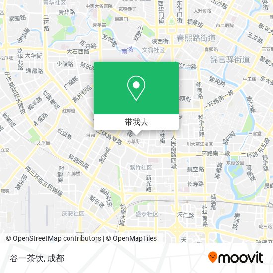 谷一茶饮地图
