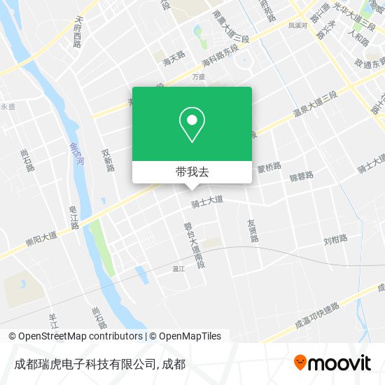 成都瑞虎电子科技有限公司地图