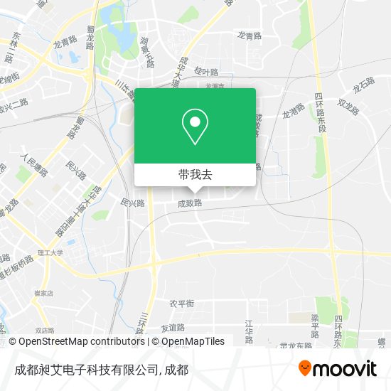 成都昶艾电子科技有限公司地图