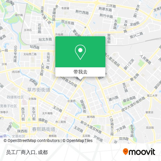 员工厂商入口地图