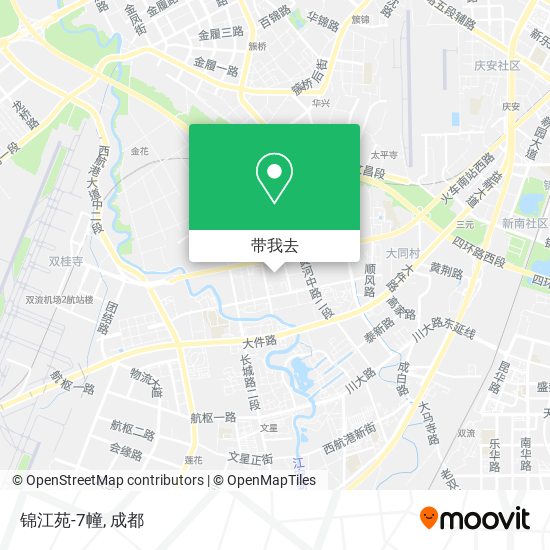 锦江苑-7幢地图