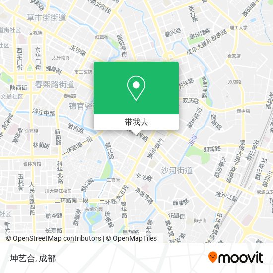 坤艺合地图