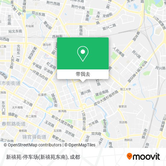新禧苑-停车场(新禧苑东南)地图