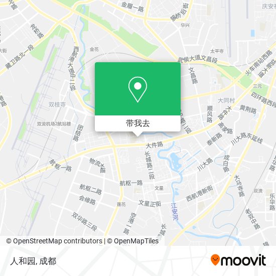 人和园地图