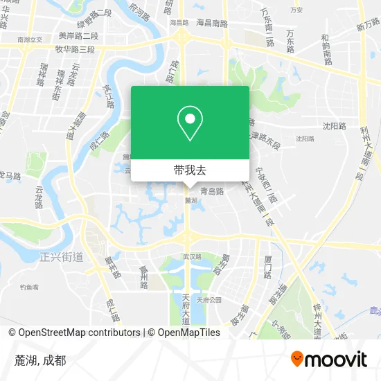 麓湖地图