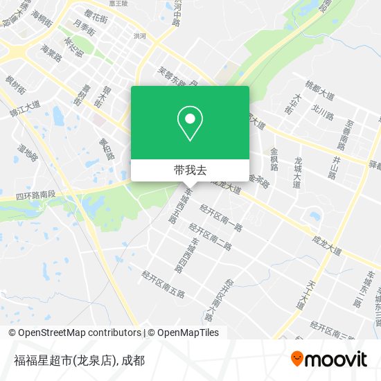 福福星超市(龙泉店)地图