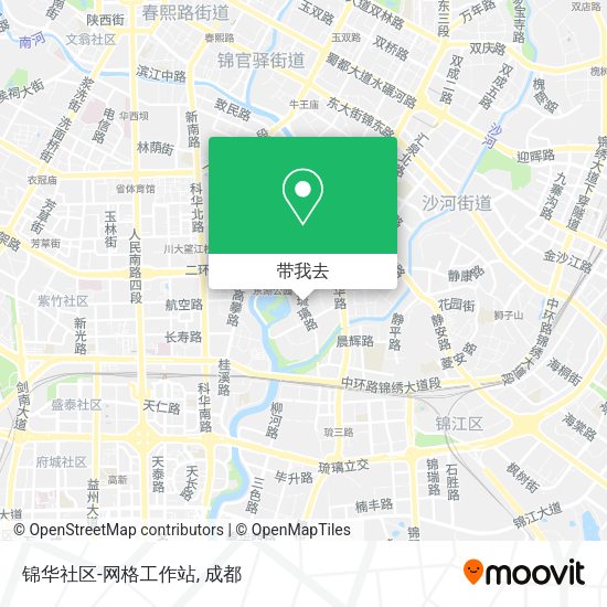 锦华社区-网格工作站地图