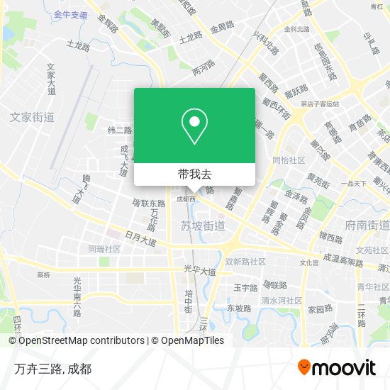 万卉三路地图