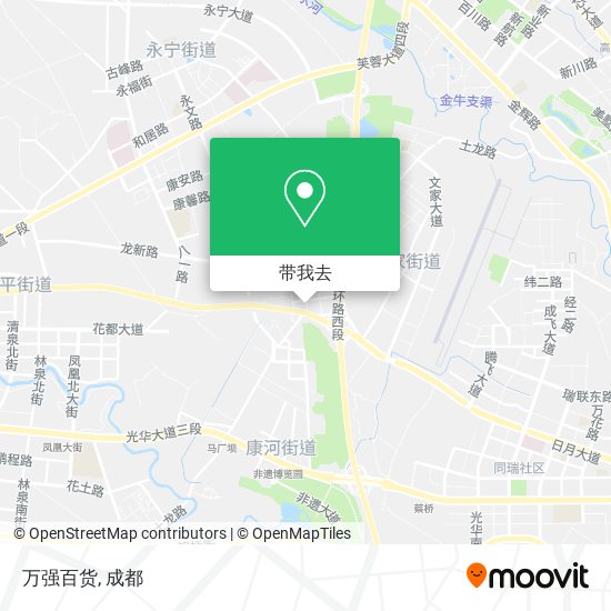 万强百货地图