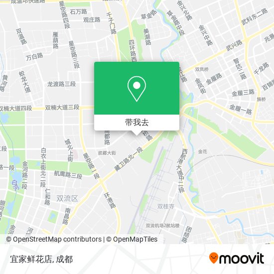 宜家鲜花店地图