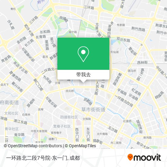 一环路北二段7号院-东一门地图