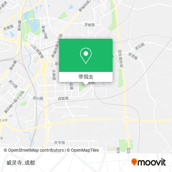 威灵寺地图