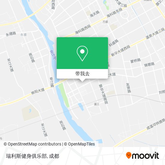 瑞利斯健身俱乐部地图