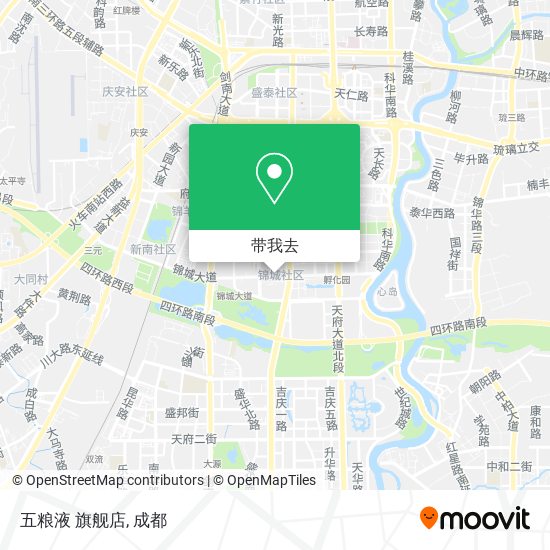 五粮液  旗舰店地图