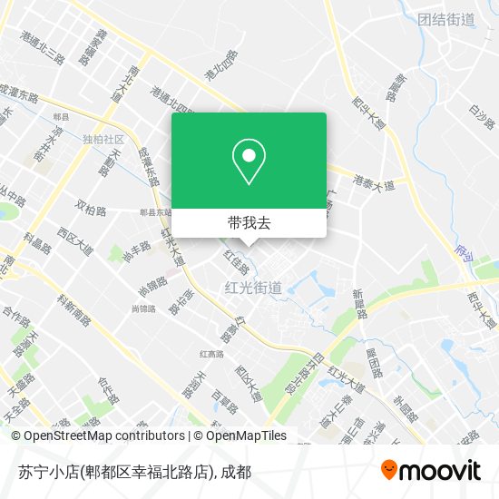 苏宁小店(郫都区幸福北路店)地图