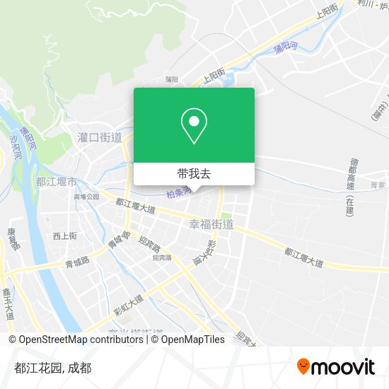 都江花园地图