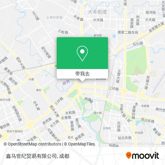 鑫马世纪贸易有限公司地图