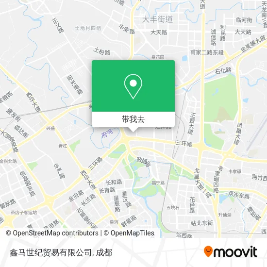 鑫马世纪贸易有限公司地图