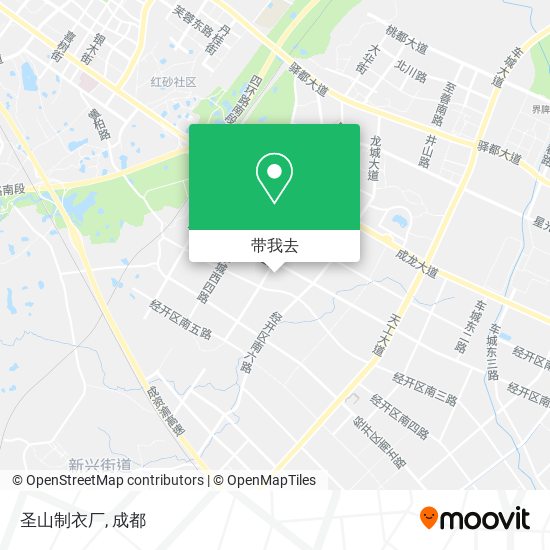 圣山制衣厂地图