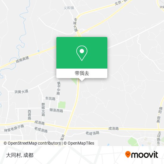 大同村地图