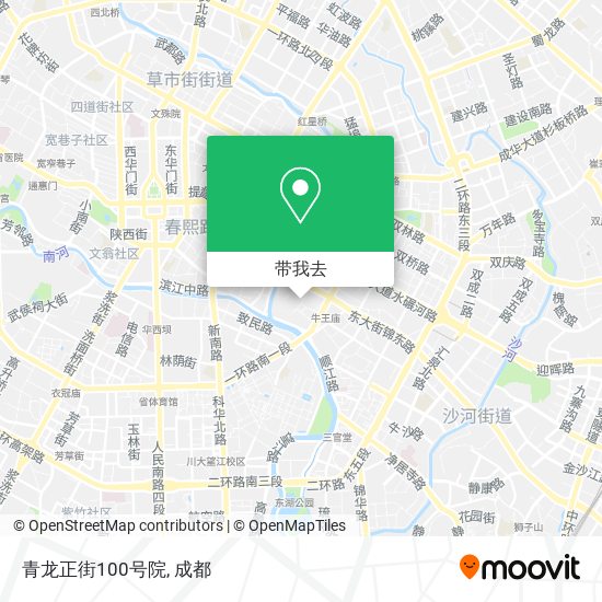 青龙正街100号院地图