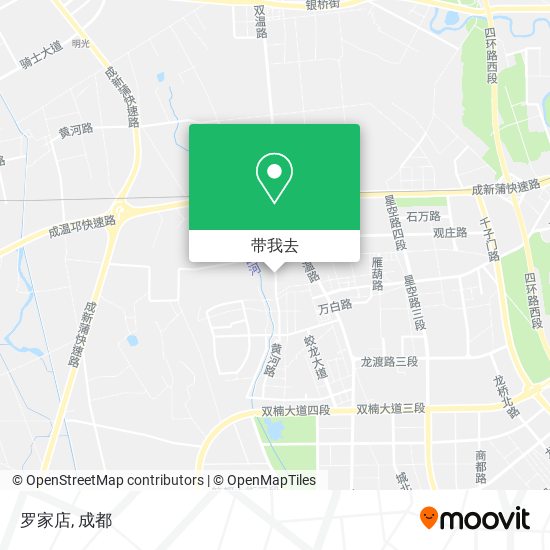 罗家店地图