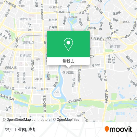 锦江工业园地图