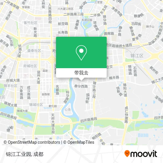 锦江工业园地图