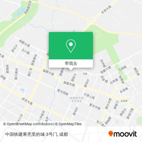 中国铁建果壳里的城-3号门地图
