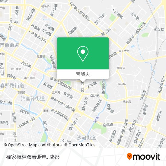 福家橱柜双泰厨电地图