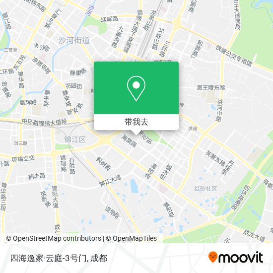 四海逸家·云庭-3号门地图