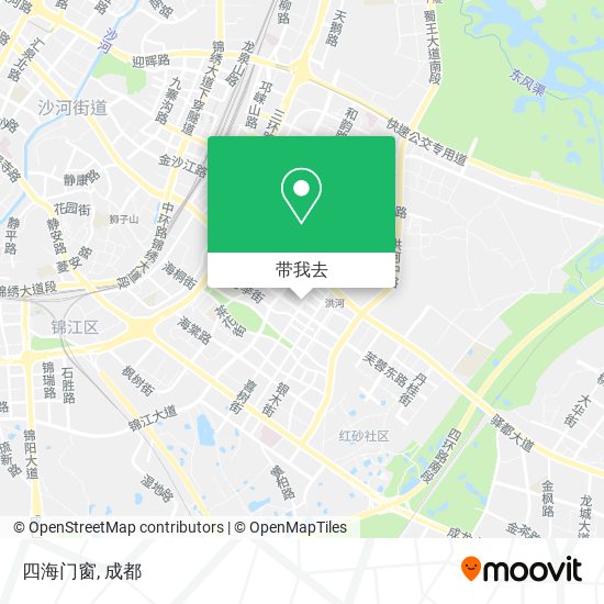 四海门窗地图