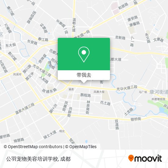 公羽宠物美容培训学校地图