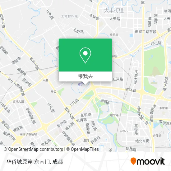 华侨城原岸-东南门地图