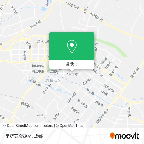 星辉五金建材地图