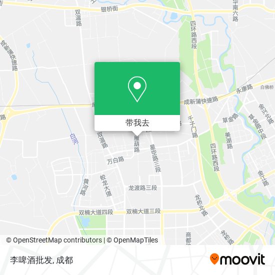李啤酒批发地图