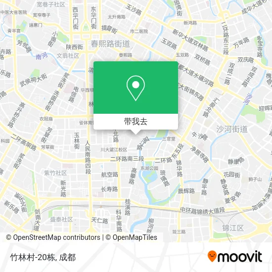 竹林村-20栋地图