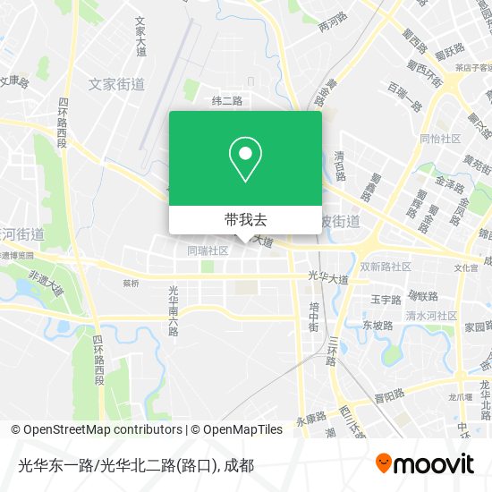 光华东一路/光华北二路(路口)地图