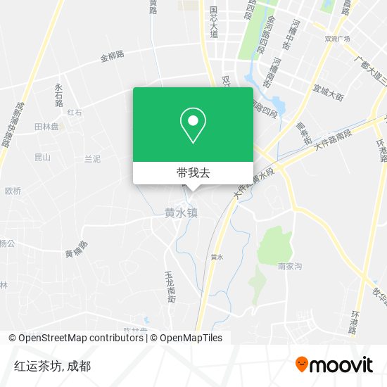 红运茶坊地图