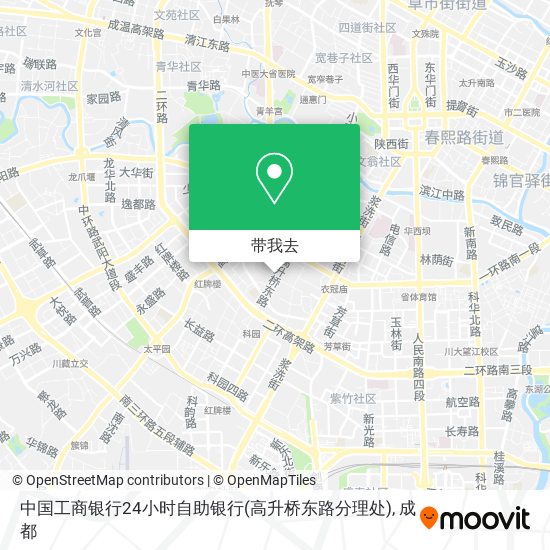 中国工商银行24小时自助银行(高升桥东路分理处)地图