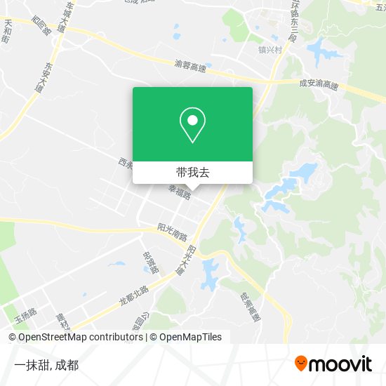 一抹甜地图