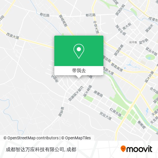 成都智达万应科技有限公司地图