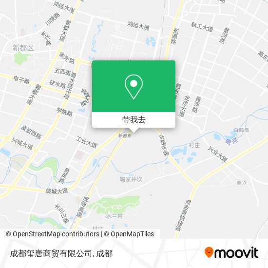 成都玺唐商贸有限公司地图