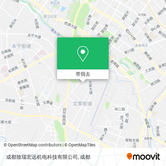 成都致瑞宏远机电科技有限公司地图