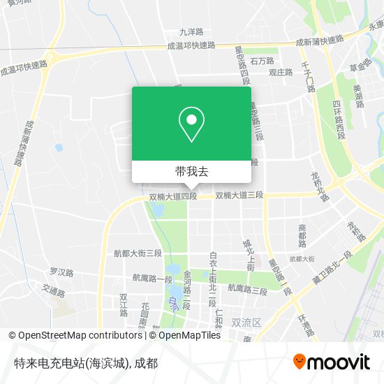 特来电充电站(海滨城)地图
